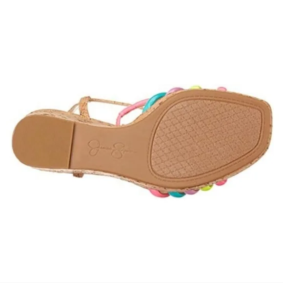 Jessica Simpson Women's Sierah Wedge Sandal 7.5 - Picture 4 of 8